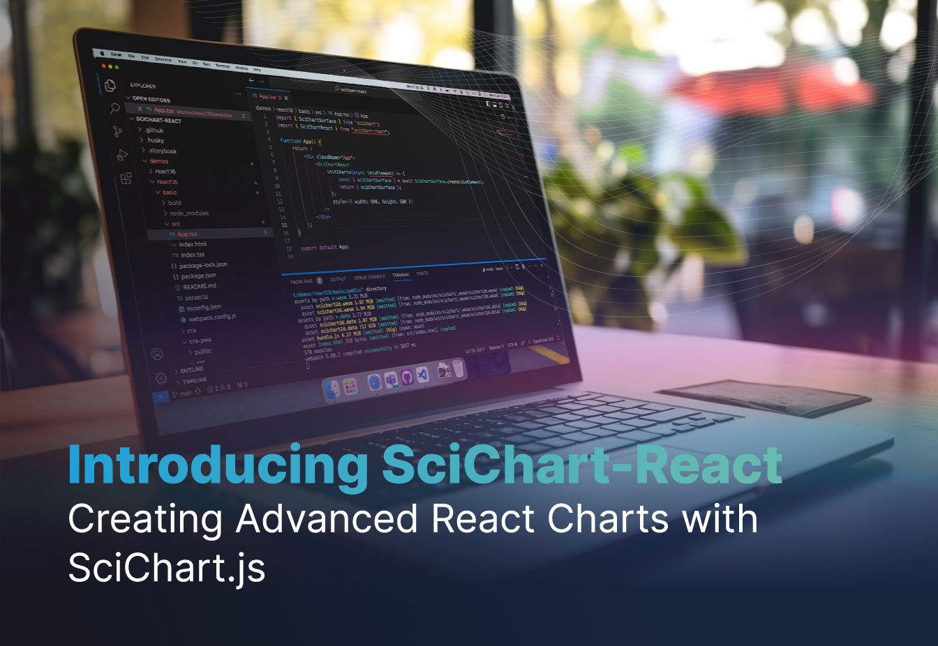 React Charts with SciChart.js: Introducing “SciChart React”